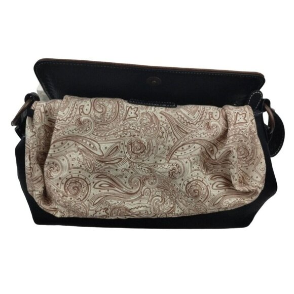 Blazin Roxx Faux Leather Large Rhinestone Cross Handbag Over Shoulder Purse - Picture 7 of 7